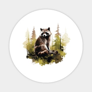 Raccoony Cuteness Magnet